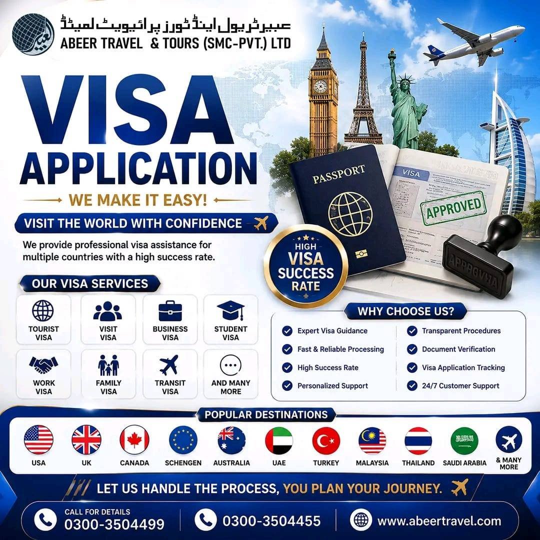 Visa Application Made Easy -High Success Rate