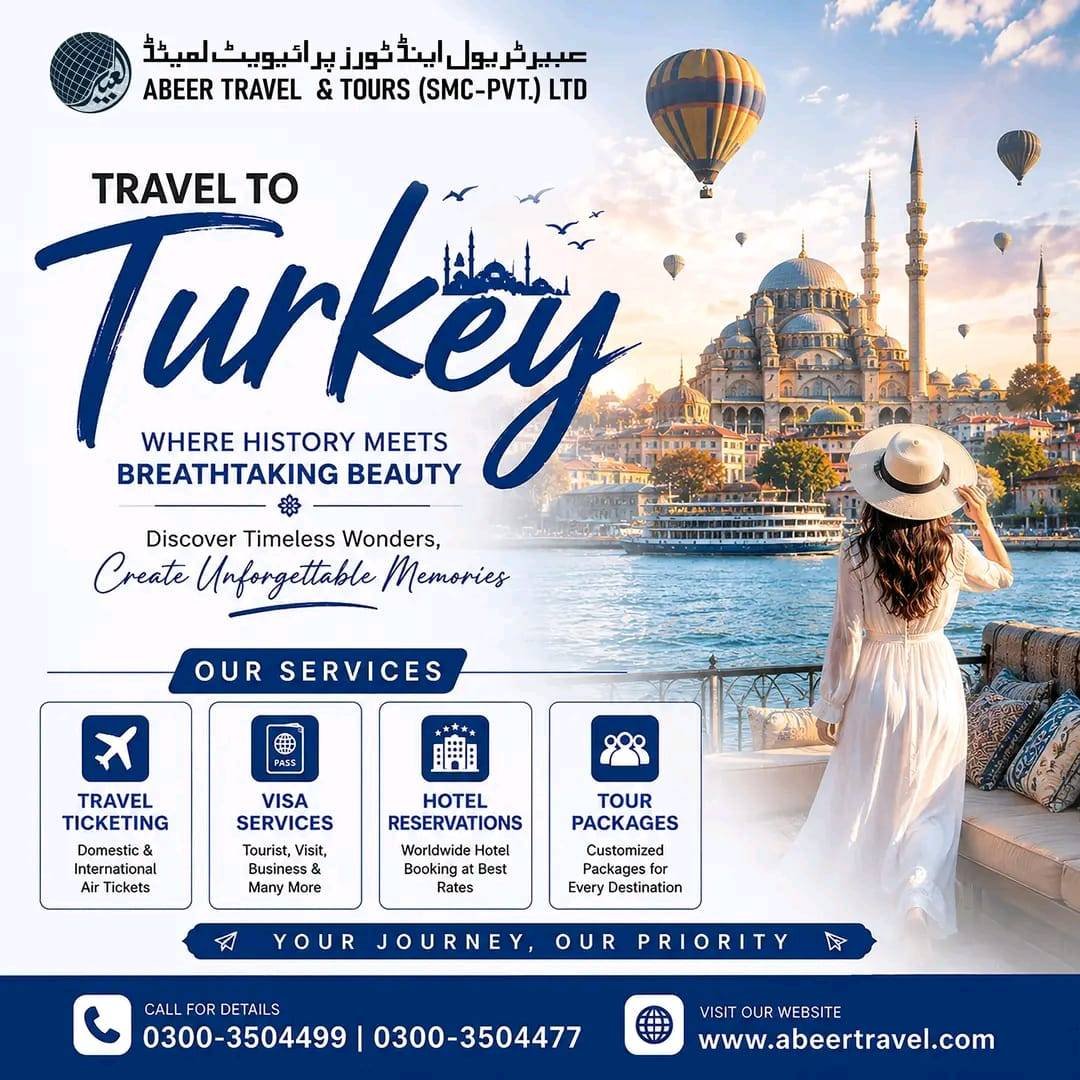 Discover timeless turkey with Abeer travel & tours