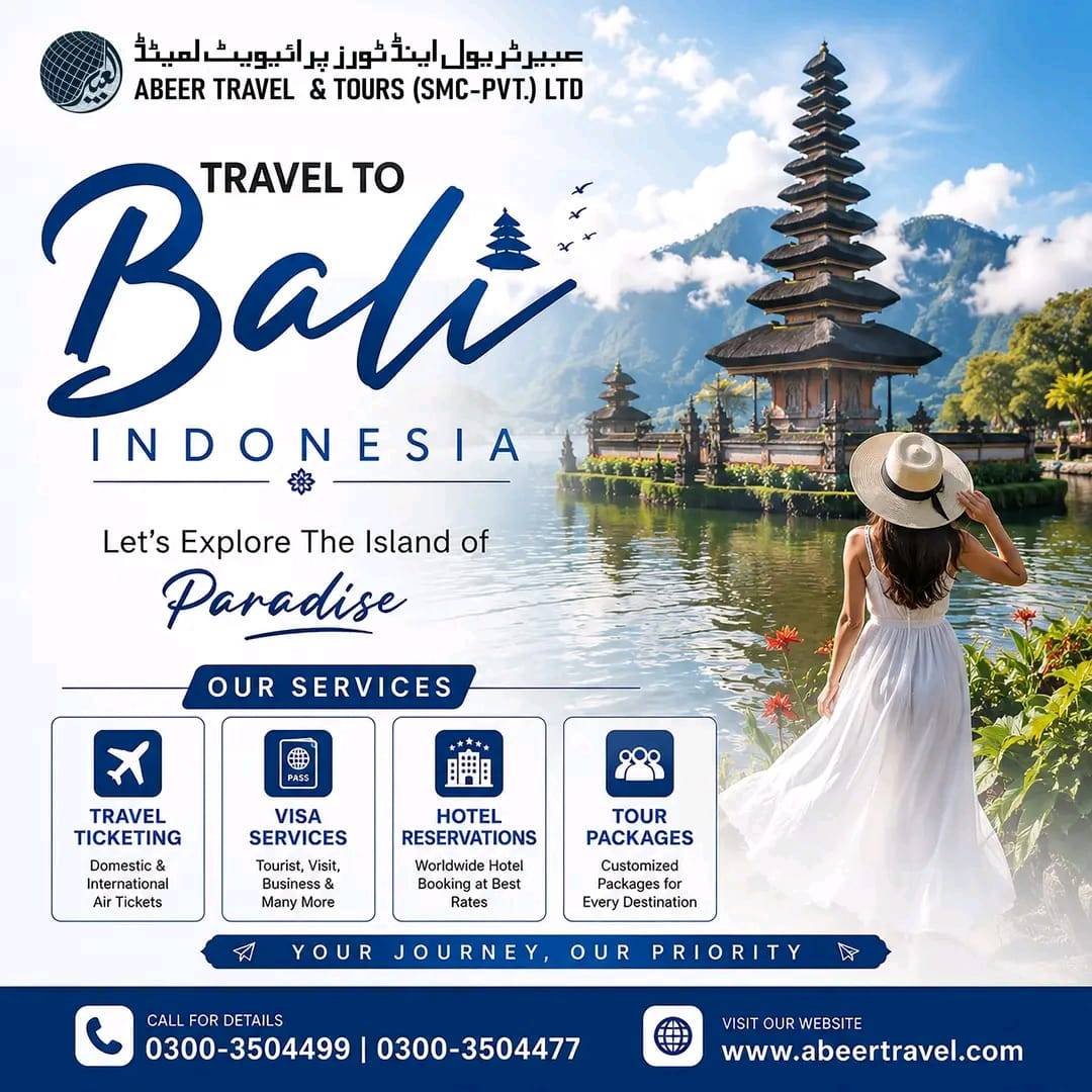 your dream  Bali trip starts here with Abeer travel & tours