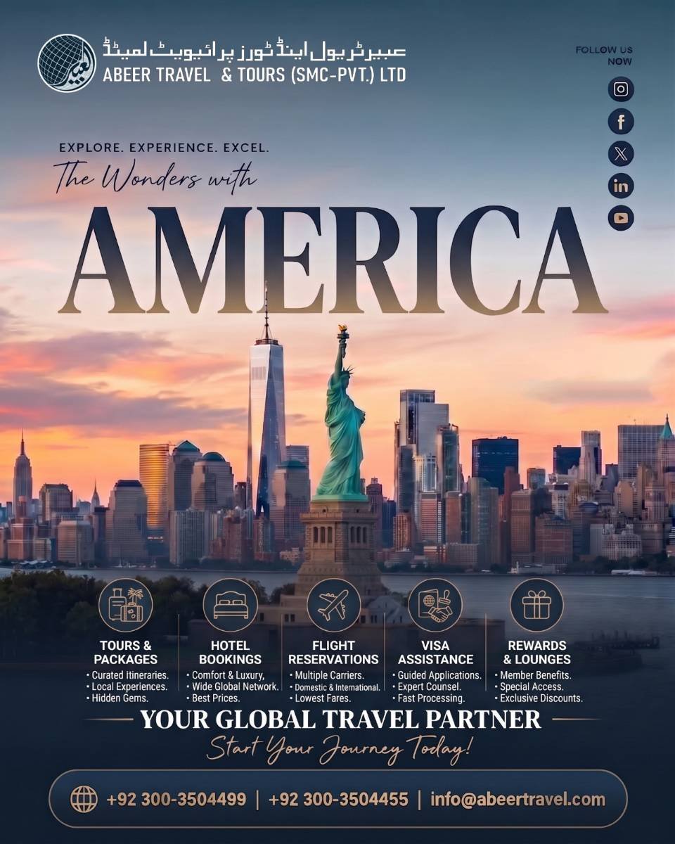 Explore The Wonders of America With Abeer  Travel & Tours