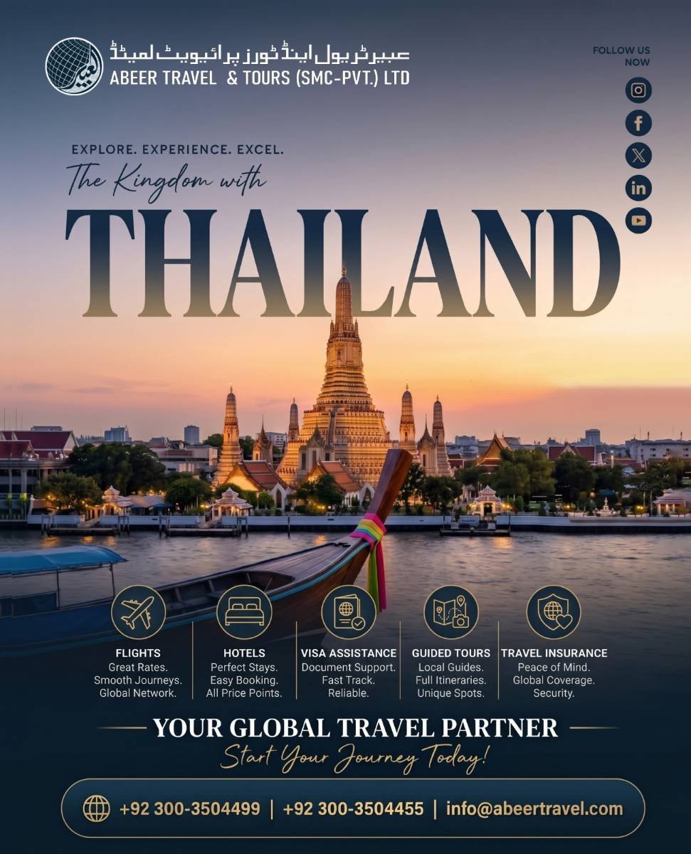 Explore Thailand with Abeer Travel your global travel partner